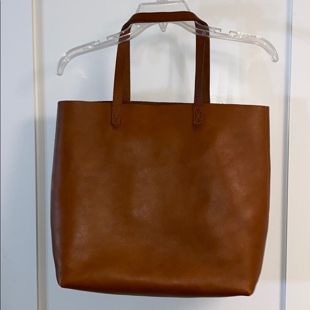 Madewell genuine leather tote